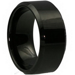 Black Zirconium Rings