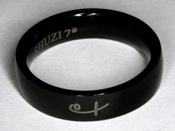 Titanium Black Rings