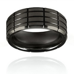 Womens Black Rings